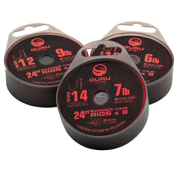 GURU GURU Super Pellet Waggler Bait Band 24" Rigs - Parkfield Angling Centre