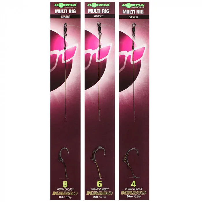 KORDA KORDA Krank Multi Rigs - Parkfield Angling Centre