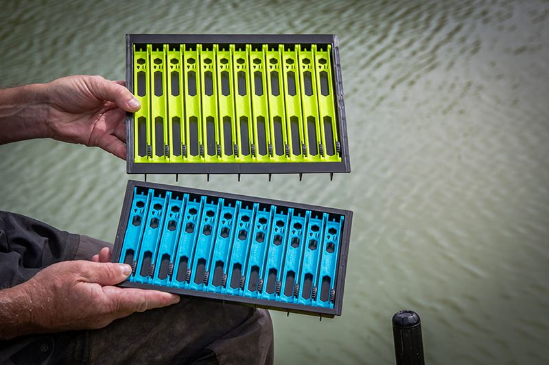 MATRIX MATRIX 13cm Light Blue Small Winder Tray (12 winders) - Parkfield Angling Centre