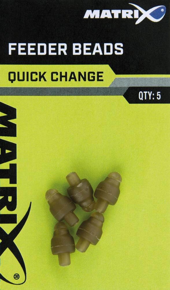 MATRIX MATRIX Quick Change Feeder Beads x 5. - Parkfield Angling Centre