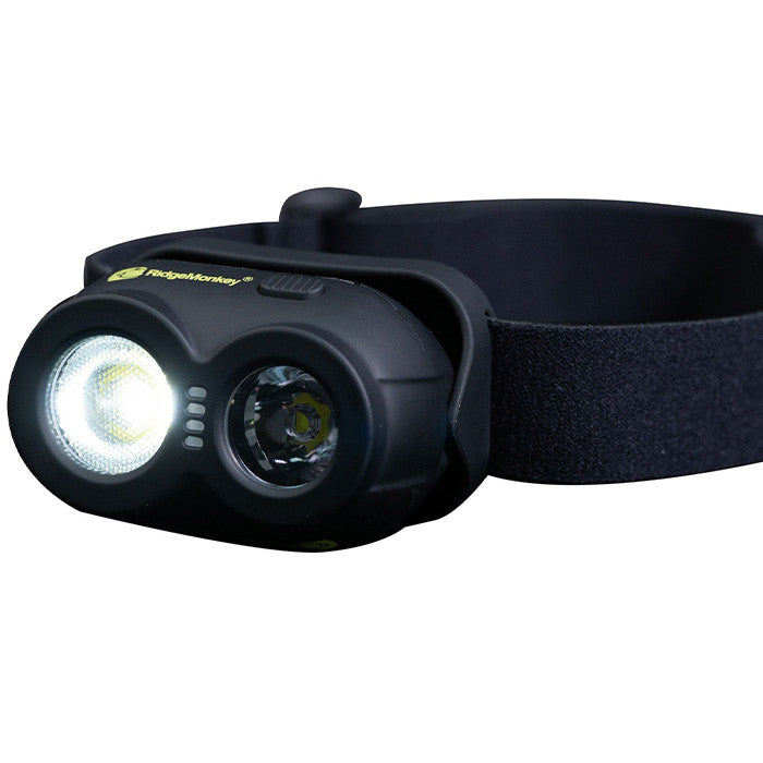 RIDGEMONKEY RIDGEMONKEY VRH150X USB Rechargeable Headtorch - Parkfield Angling Centre