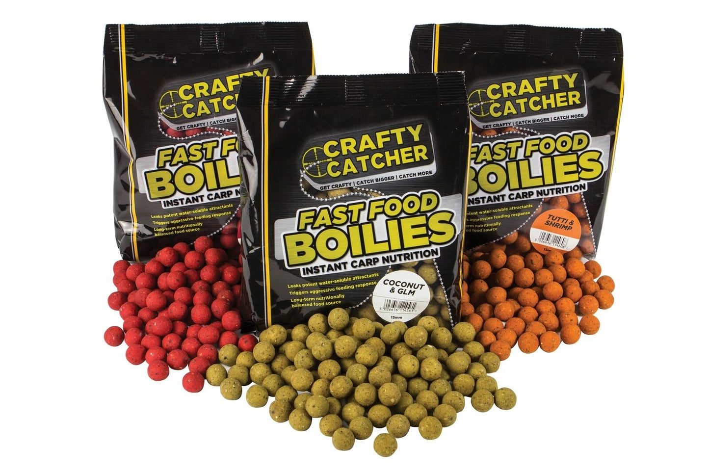CRAFTY CATCHER CRAFTY CATCHER Fast Food 500g Bags - Parkfield Angling Centre