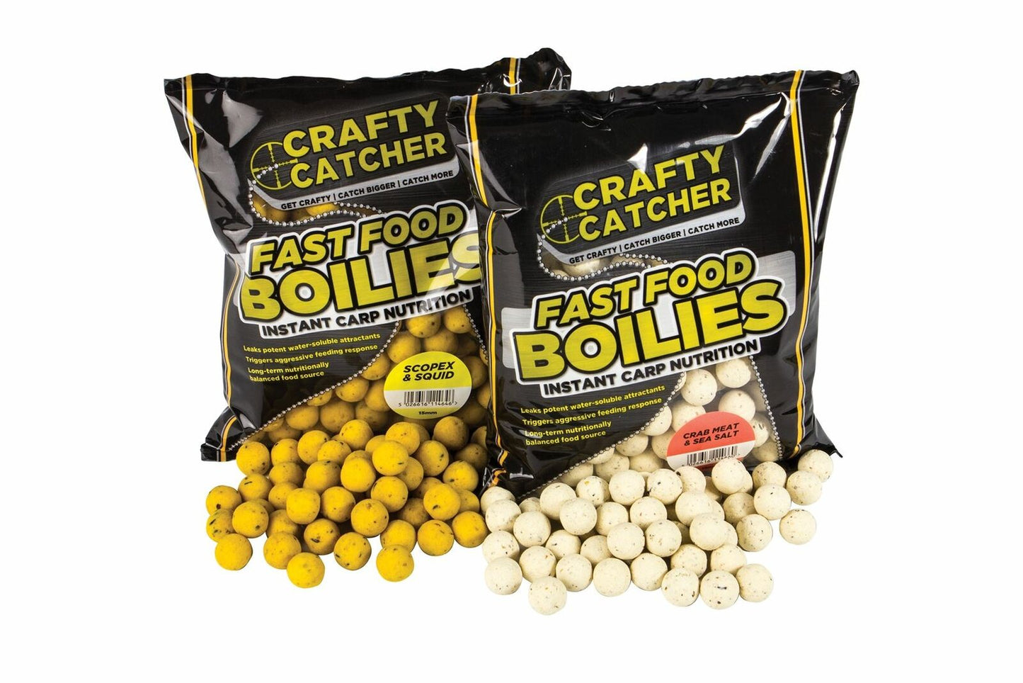 CRAFTY CATCHER CRAFTY CATCHER Fast Food 500g Bags - Parkfield Angling Centre