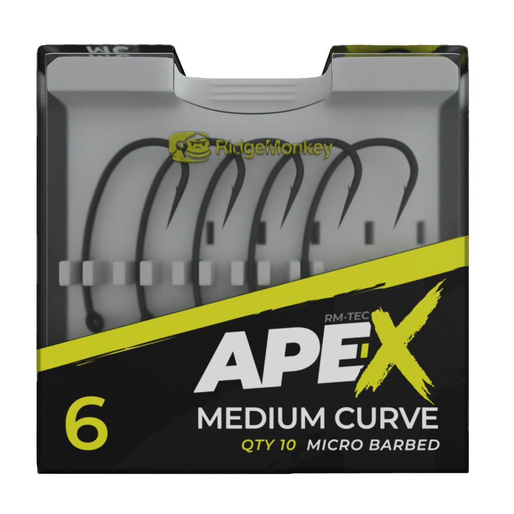 RIDGEMONKEY RIDGEMONKEY Ape-X Medium Curve Barbed - Parkfield Angling Centre