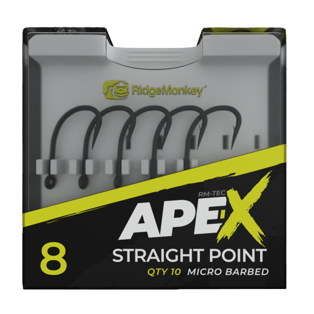 RIDGEMONKEY RIDGEMONKEY Ape-X Straight Point Barbed - Parkfield Angling Centre