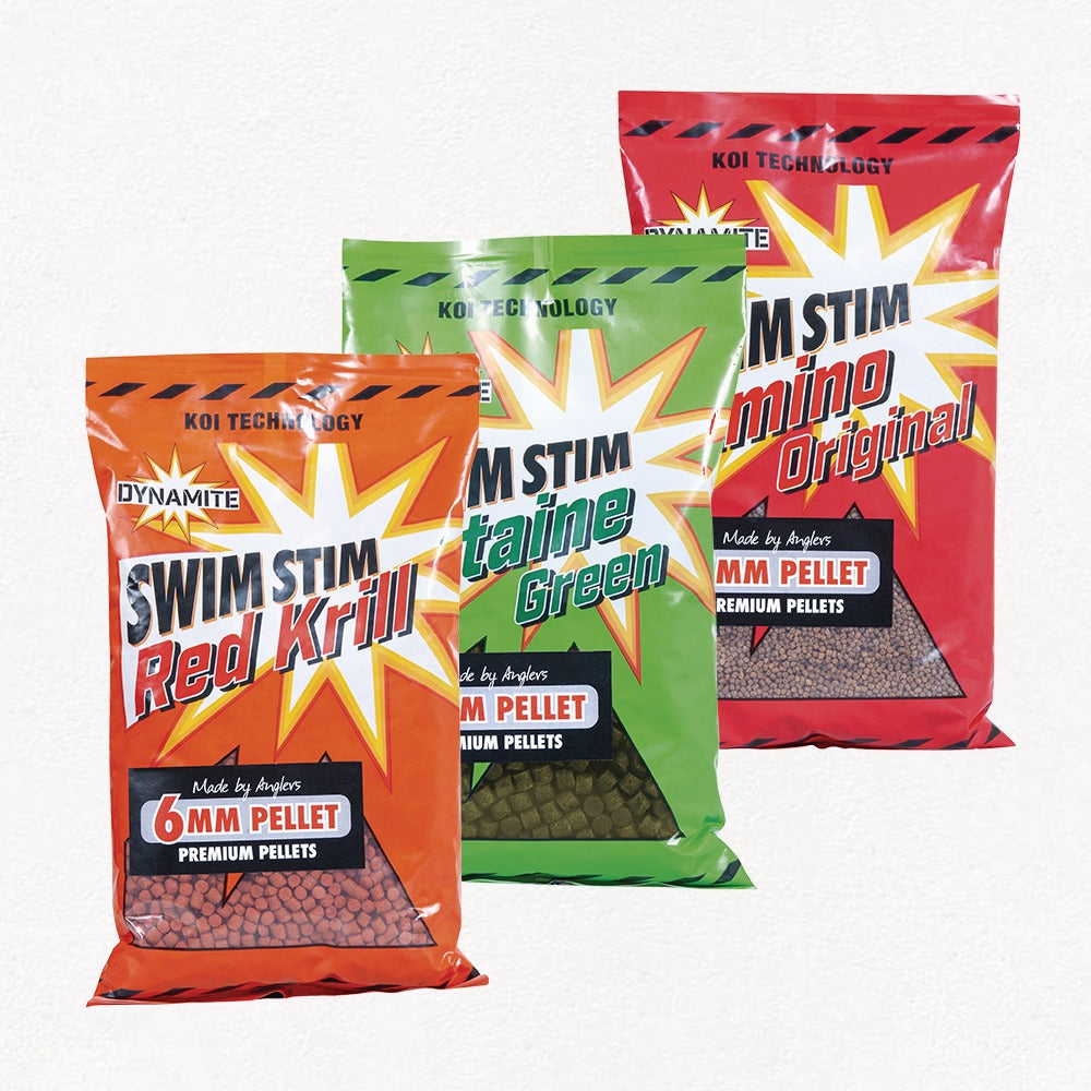 DYNAMITE DYNAMITE Swim Stim Amino Krill Pellets - Parkfield Angling Centre