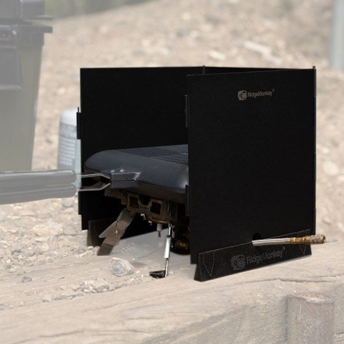RIDGEMONKEY RIDGEMONKEY Quad Connect Stoves and Accessories RIDGEMONKEY Quad Connect Windshield - Parkfield Angling Centre