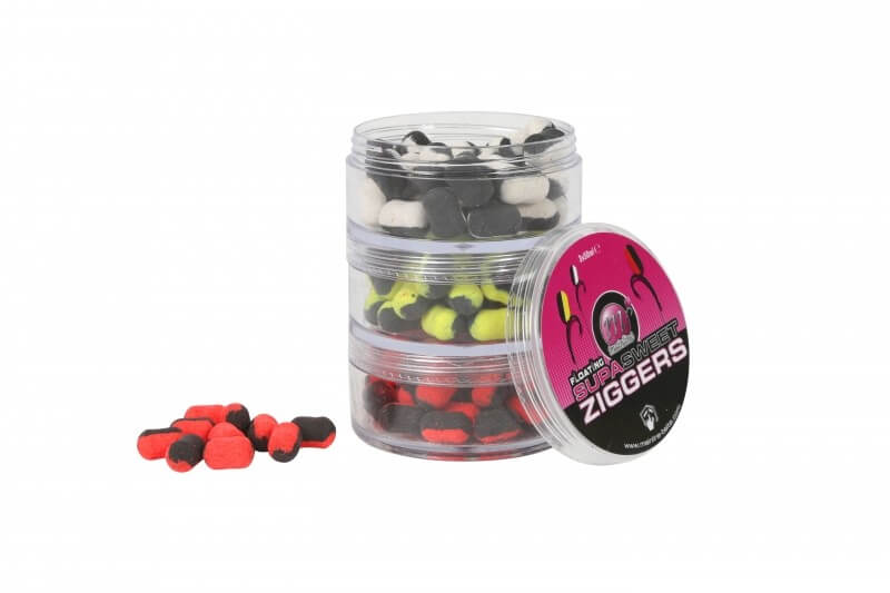 MAINLINE MAINLINE Ziggers White & Black, Yellow & Black, Red & Black  - Parkfield Angling Centre