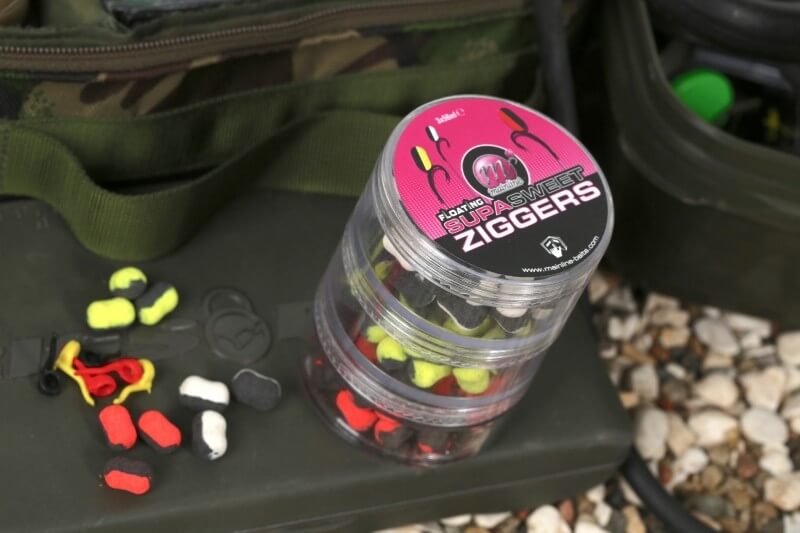 MAINLINE MAINLINE Ziggers White & Black, Yellow & Black, Red & Black  - Parkfield Angling Centre