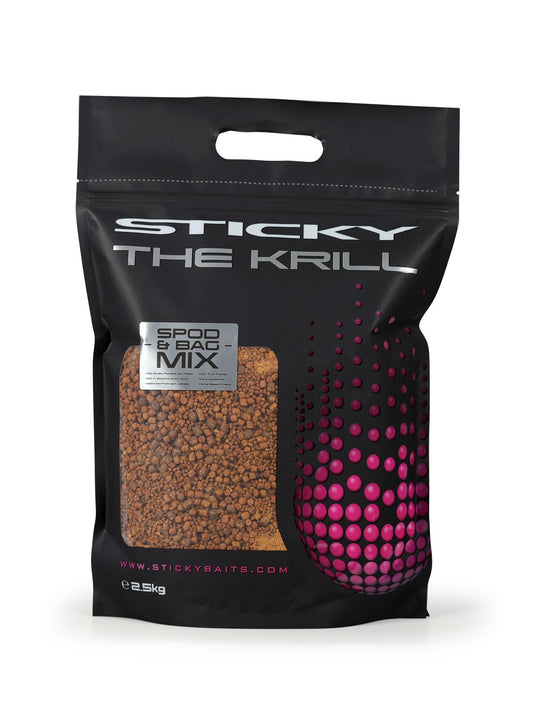 STICKY BAITS STICKY BAITS The Krill Spod & Bag Mix 2.5kg Bag  - Parkfield Angling Centre