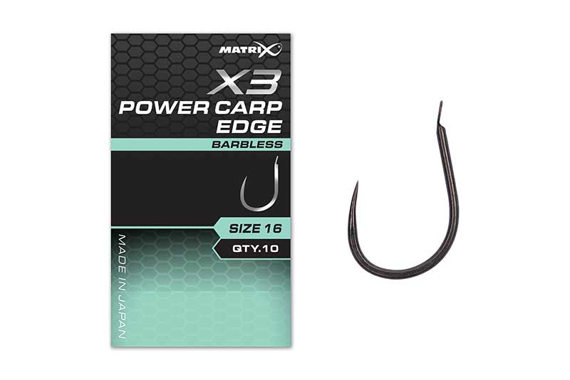 MATRIX MATRIX X3 Power Carp Edge Barbless - Parkfield Angling Centre