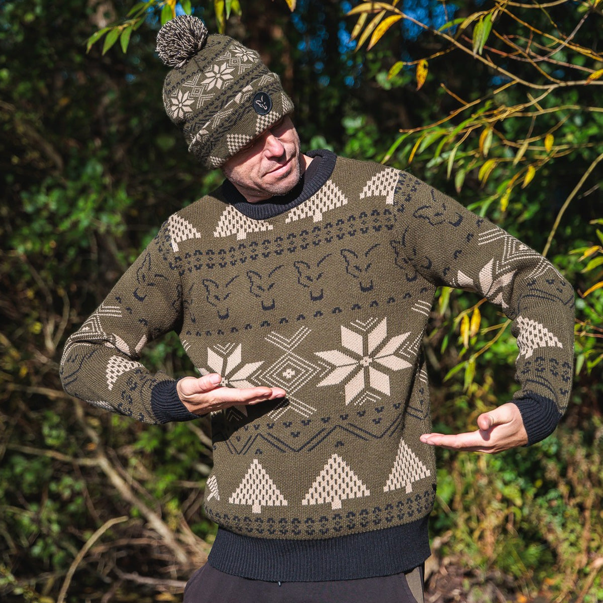 FOX FOX Festive Jumper - Parkfield Angling Centre