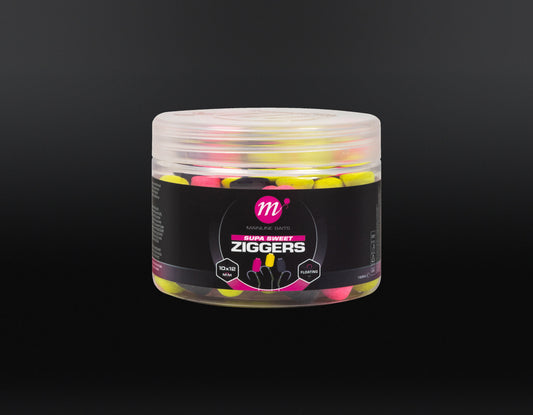 MAINLINE MAINLINE Supa Sweet Ziggers - Pink, Yellow, Black - Parkfield Angling Centre