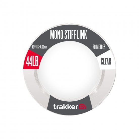 TRAKKER TRAKKER Mono Stiff Link (20m)(Green) TRAKKER Mono Stiff Link (44lb)(19.95kg)(0.6mm)(20m)(Clear) - Parkfield Angling Centre