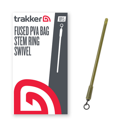 TRAKKER TRAKKER Fused PVA Bag Stem (Ring Swivel)  - Parkfield Angling Centre