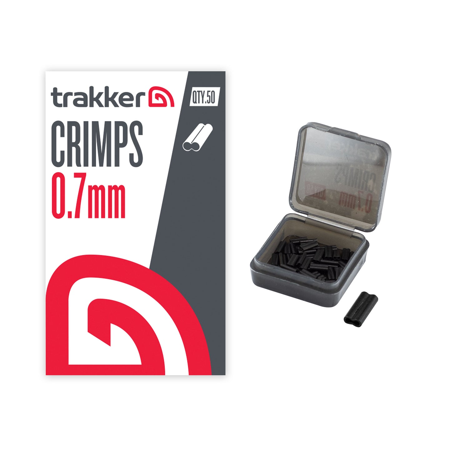 TRAKKER TRAKKER Crimps TRAKKER Crimps 0.7mm - Parkfield Angling Centre