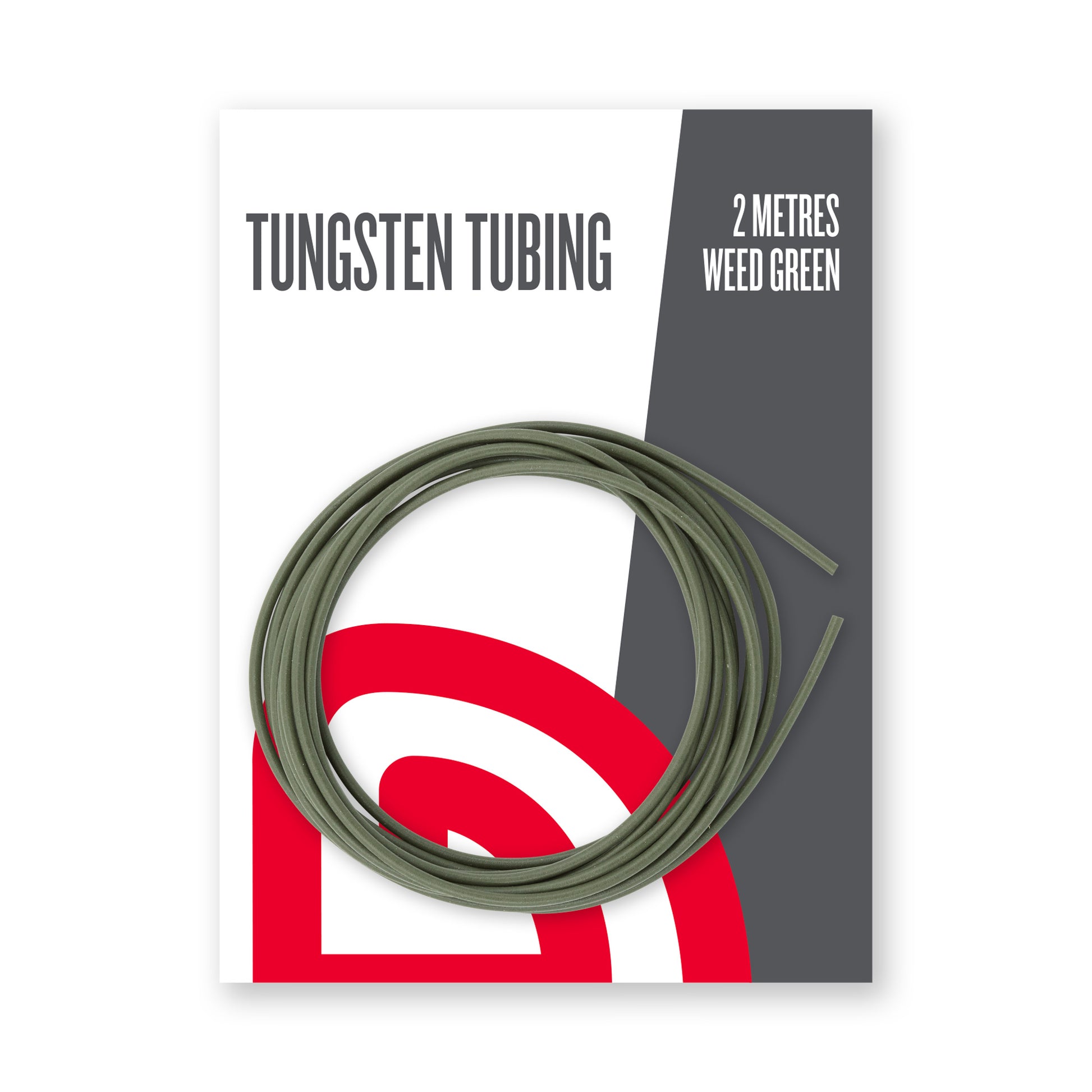 TRAKKER TRAKKER Tungsten Tubing (Weed Green)(2m)  - Parkfield Angling Centre