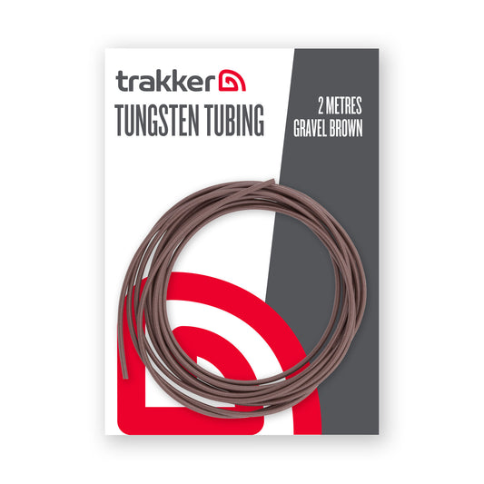 TRAKKER TRAKKER Tungsten Tubing (Gravel Brown)(2m)  - Parkfield Angling Centre