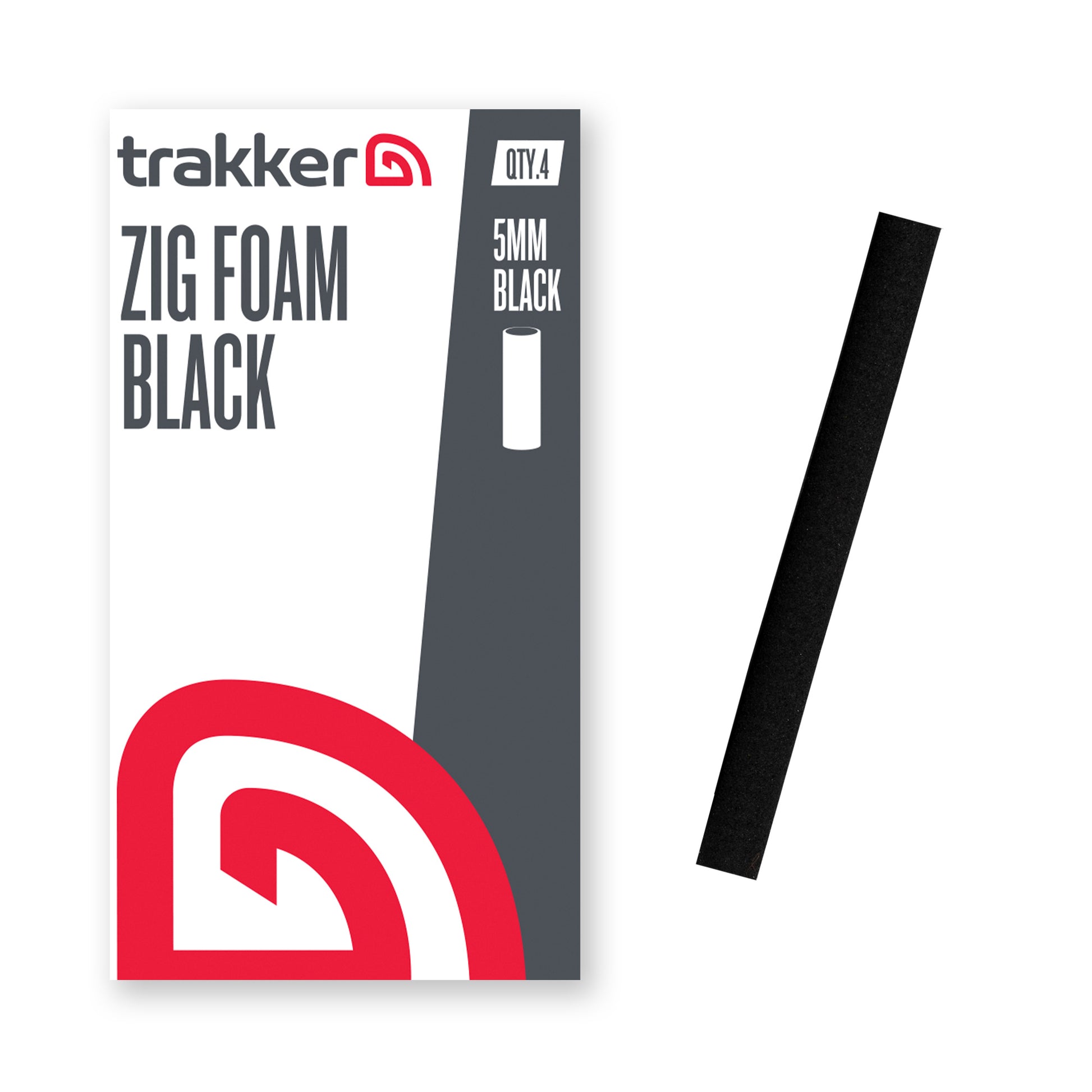 TRAKKER TRAKKER Zig Riggers TRAKKER Zig Riggers Foam (Black) - Parkfield Angling Centre