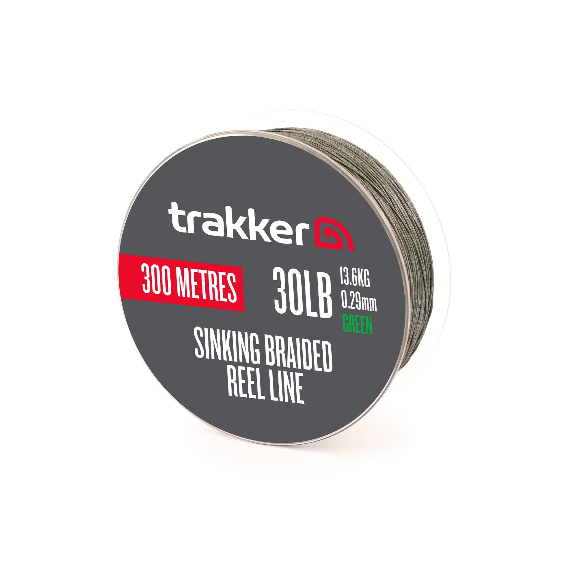 TRAKKER TRAKKER Sinking Braid Reel Line (300m) TRAKKER Sinking Braid Reel Line (30lb)(13.6kg)(0.29mm)(300m) - Parkfield Angling Centre