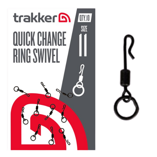 TRAKKER TRAKKER QC Ring Swivel (Size 11) - Parkfield Angling Centre