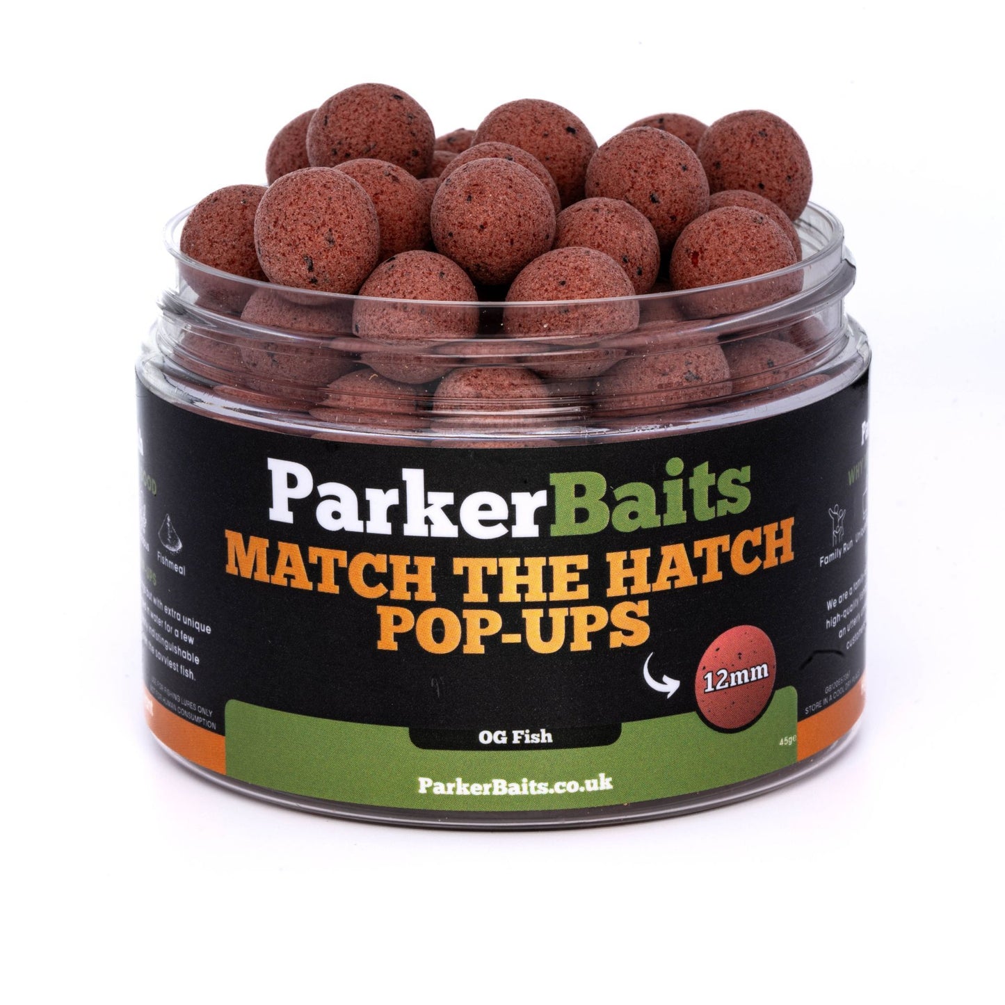 PARKER BAITS PARKER BAITS Match The Hatch Pop-ups  - Parkfield Angling Centre