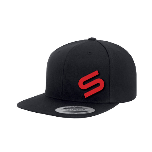 SONIK SONIK Black Snapback Icon Cap - Parkfield Angling Centre