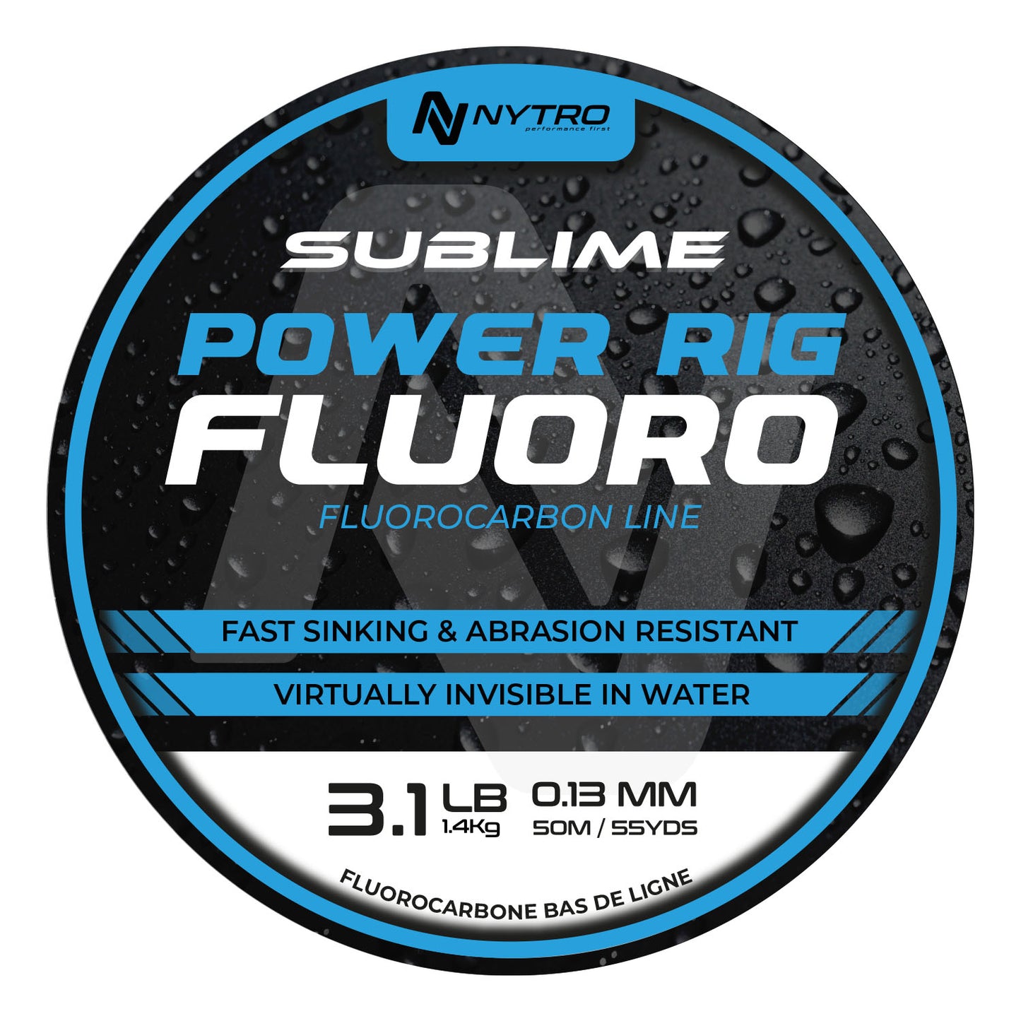 NYTRO Sublime Power Rig Fluoro 50M
