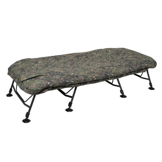 TRAKKER TRAKKER RLX 8 Wide Camo Bed System  - Parkfield Angling Centre