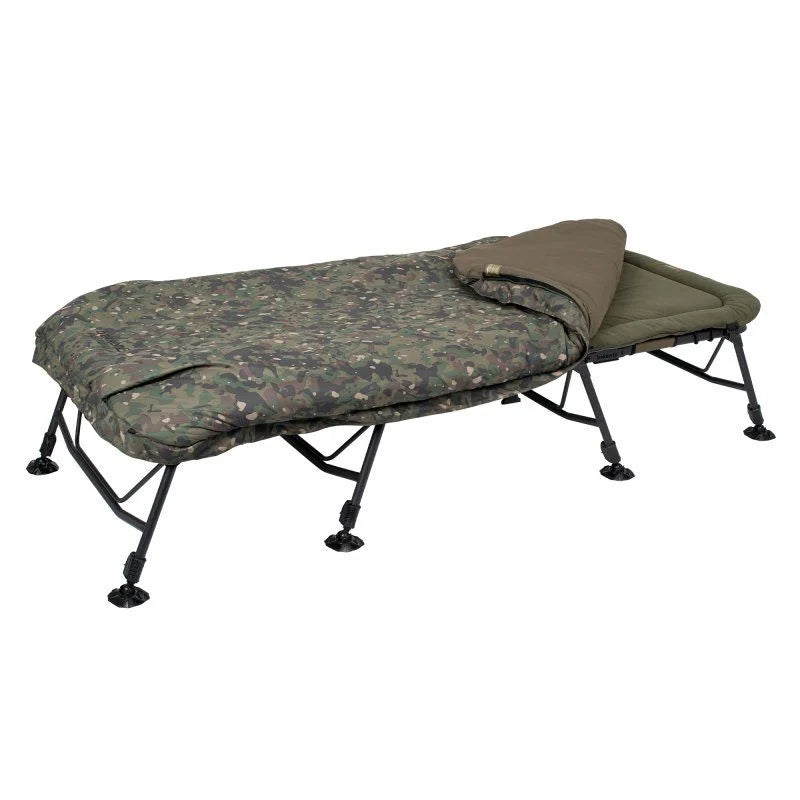 TRAKKER TRAKKER RLX 8 Wide Camo Bed System  - Parkfield Angling Centre