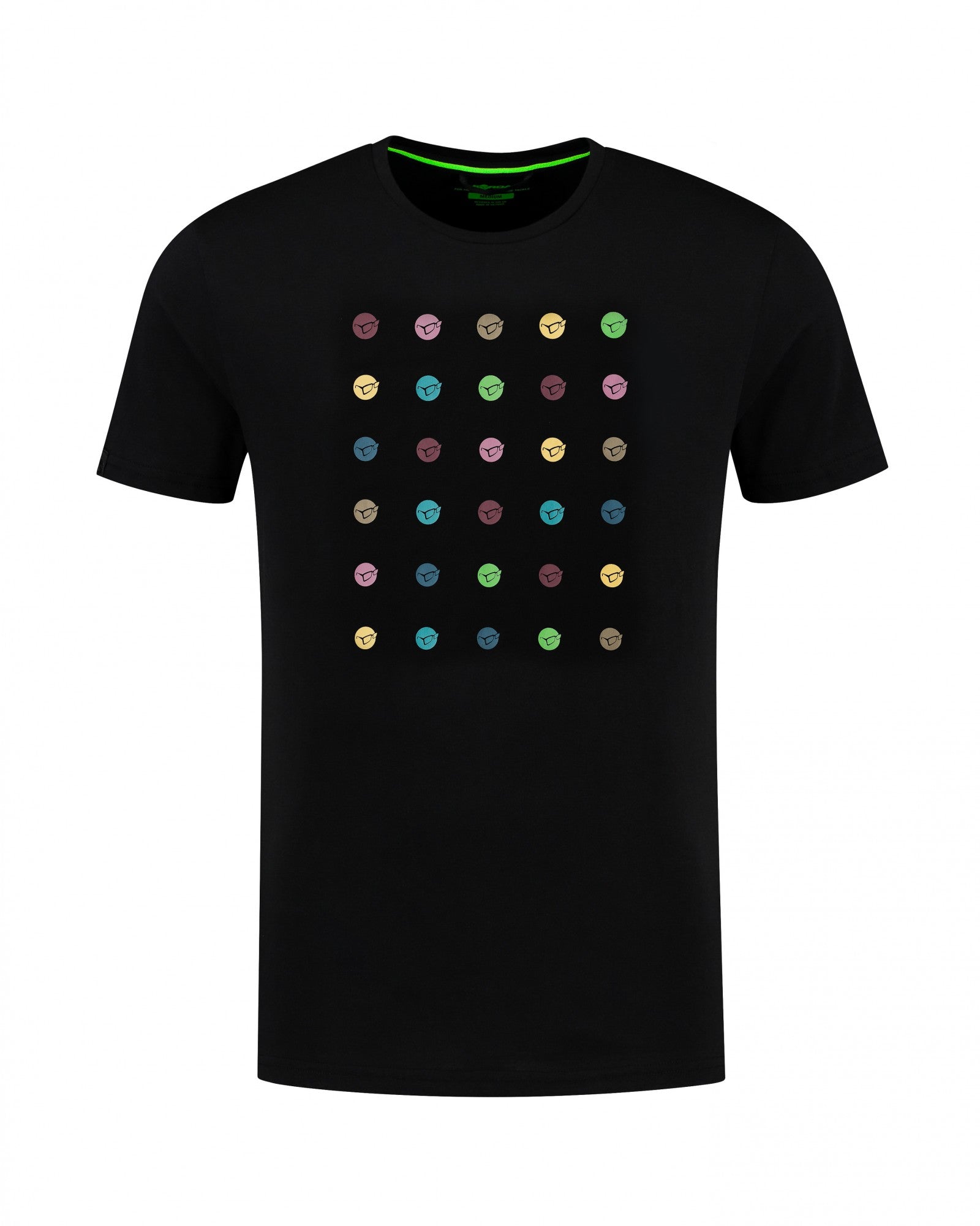 KORDA KORDA Dot Tee | Black - Parkfield Angling Centre