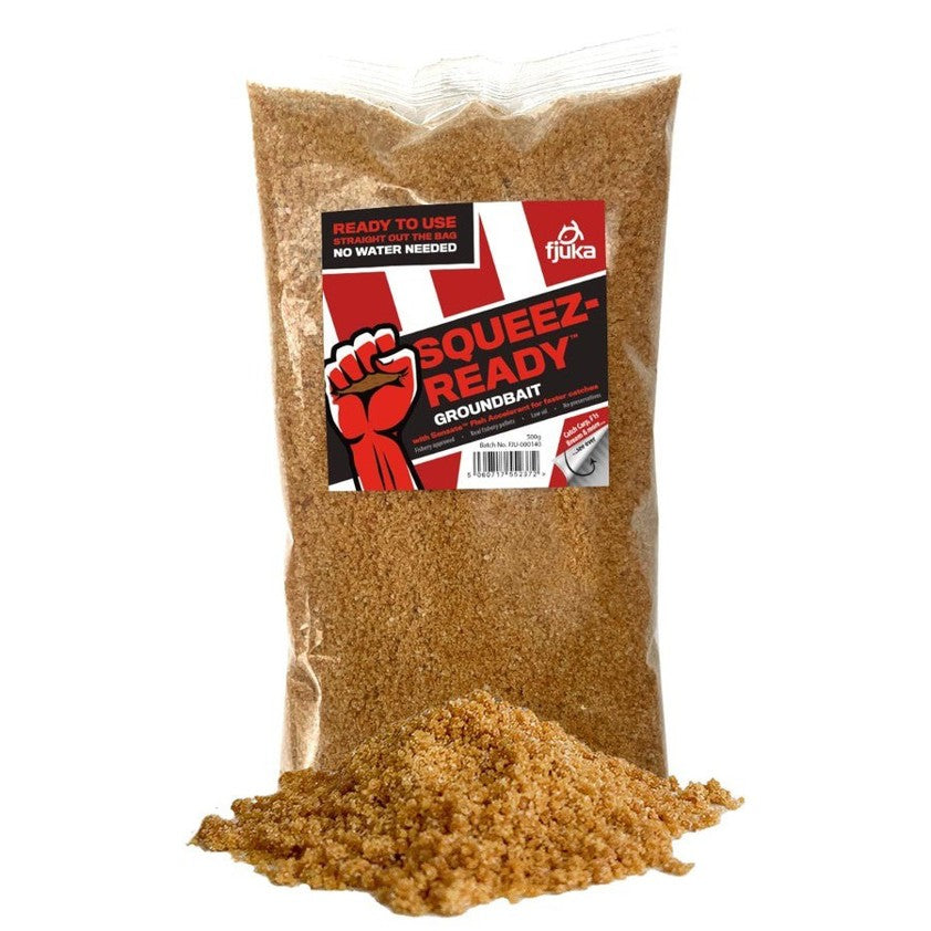 FJUKA BAITS FJUKA BAITS Squeez-Ready™ Groundbait 500g  - Parkfield Angling Centre