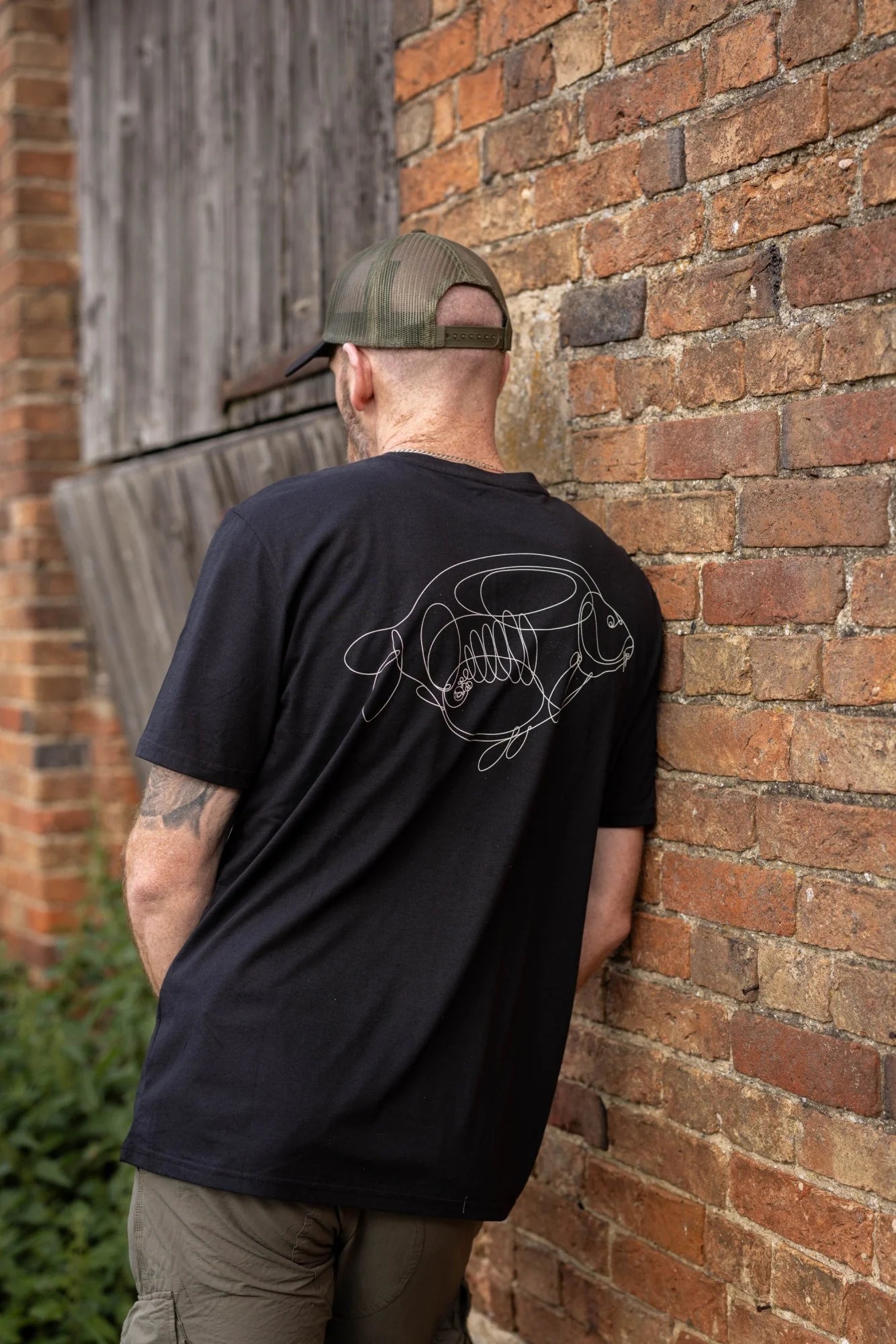 KORDA KORDA One Liner Tee | Black - Parkfield Angling Centre