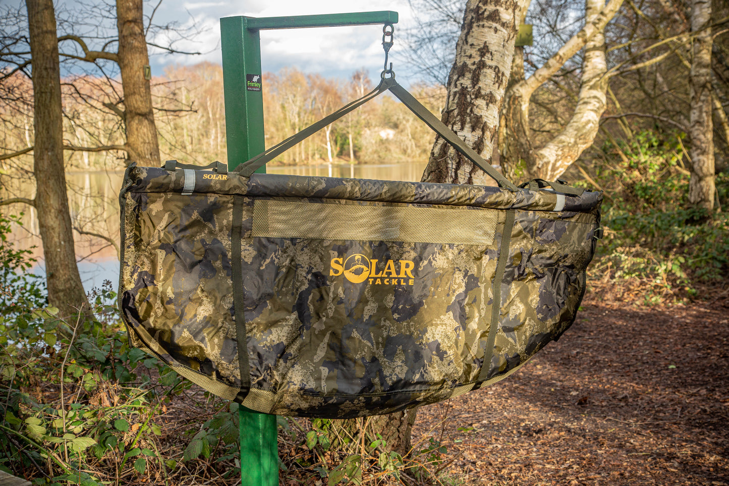 SOLAR SOLAR Undercover Camo Weigh/Retainer Sling - Large  - Parkfield Angling Centre