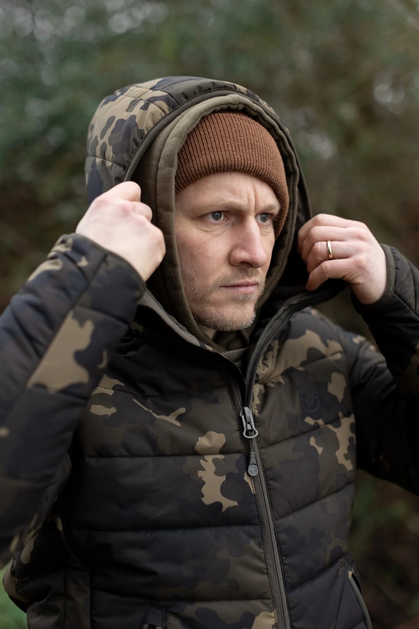 KORDA KORDA Thermolite Puffer Jacket | Dark Kamo - Parkfield Angling Centre