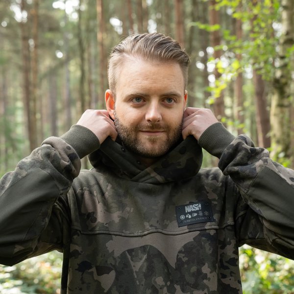 NASH NASH Zero Tolerance Wind Chill Hoody Camo - Parkfield Angling Centre