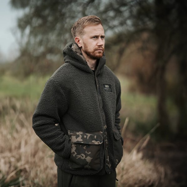 NASH NASH Zero Tolerance Sherpa Fleece Hoody - Parkfield Angling Centre