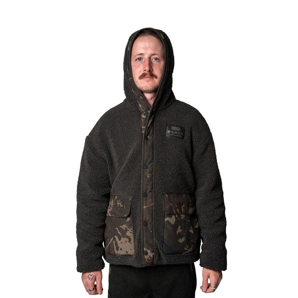 NASH NASH Zero Tolerance Sherpa Fleece Hoody - Parkfield Angling Centre