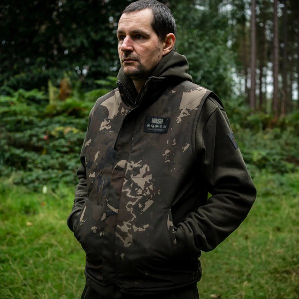 NASH NASH Zero Tolerance Sherpa Fleece Reversible Body Warmer - Parkfield Angling Centre