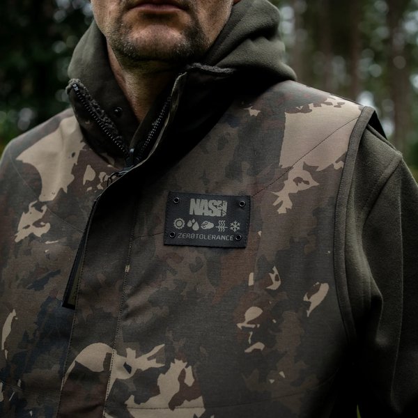 NASH NASH Zero Tolerance Sherpa Fleece Reversible Body Warmer - Parkfield Angling Centre