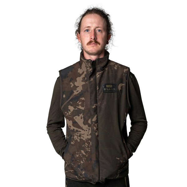 NASH NASH Zero Tolerance Sherpa Fleece Reversible Body Warmer - Parkfield Angling Centre