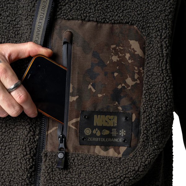 NASH NASH Zero Tolerance Sherpa Fleece Reversible Body Warmer - Parkfield Angling Centre