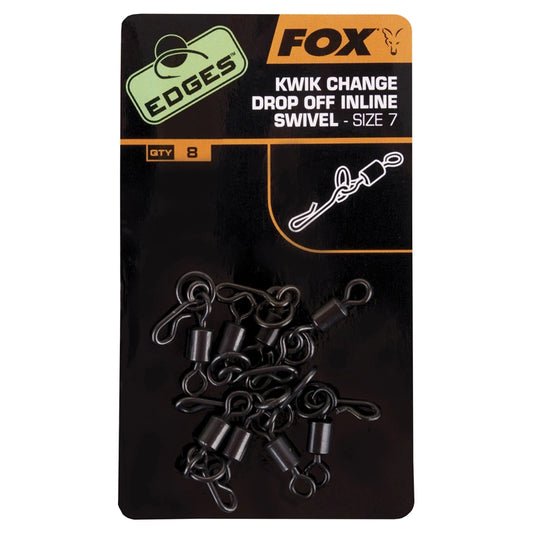 FOX FOX Edges Ring / kwik connector combo swivel size 7 x 8  - Parkfield Angling Centre