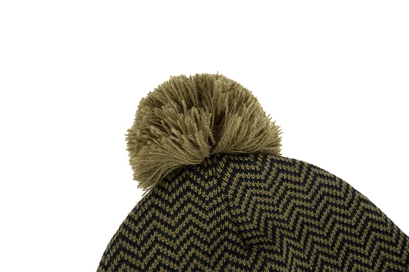 KORUM KORUM Thermal Beanie Hat - Black/Olive - Parkfield Angling Centre