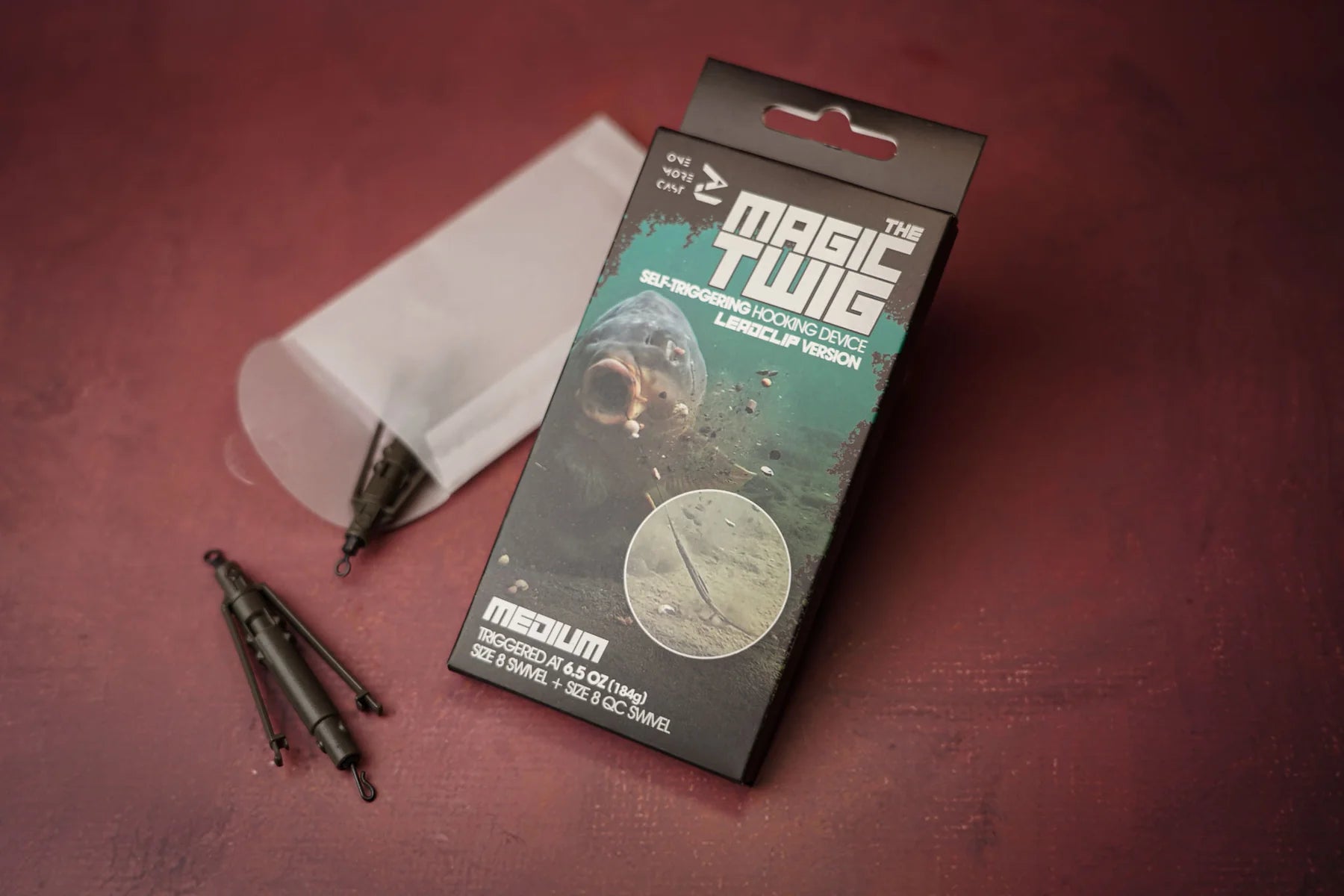 OMC OMC Magic Twig Lead Clip x2  - Parkfield Angling Centre