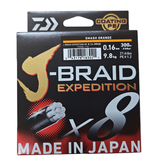 DAIWA DAIWA Jb Expedx8E 300M Orange - Parkfield Angling Centre