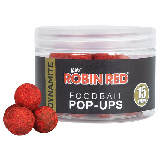 DYNAMITE DYNAMITE Robin Red Foodbait Pop-Ups 15mm - Parkfield Angling Centre