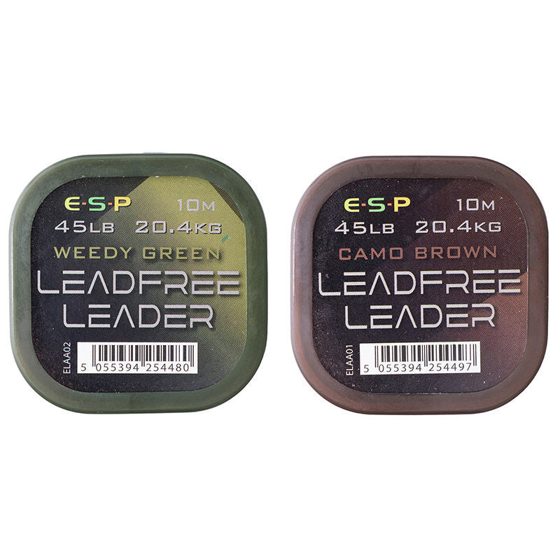 ESP ESP Lead Free Leader 10m Green - Parkfield Angling Centre