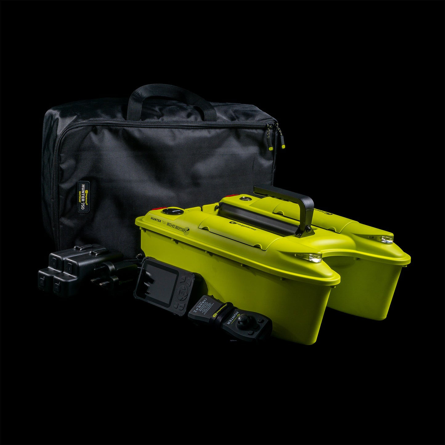 RIDGEMONKEY RIDGEMONKEY Hunter 750 Bait Boat Hi-Viz - Parkfield Angling Centre