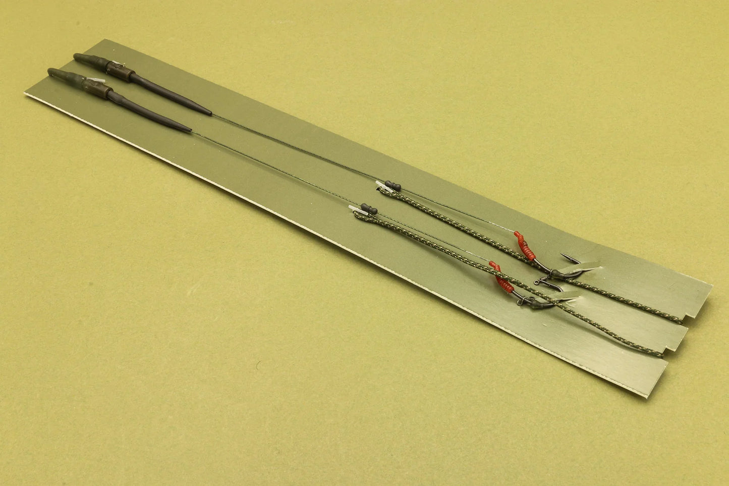 OMC OMC Surrender all-in-1 rigs Blend Leadcore Lead Clip Horseshoe Barbless - Parkfield Angling Centre